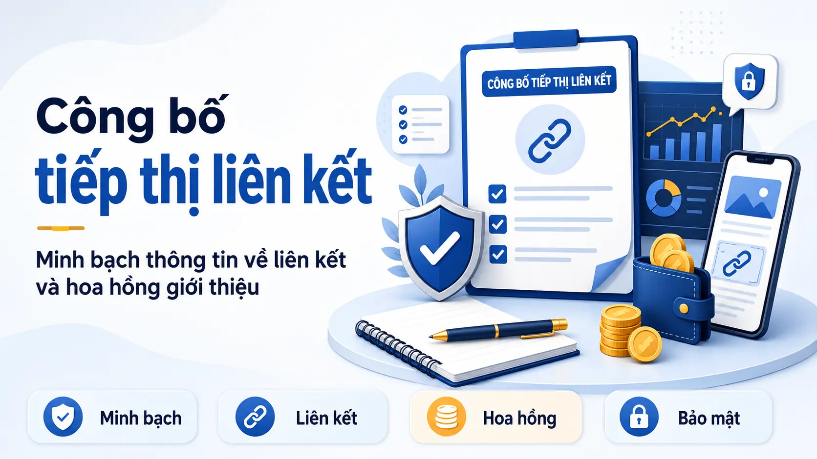 Công bố tiếp thị liên kết 1 Công bố tiếp thị liên kết