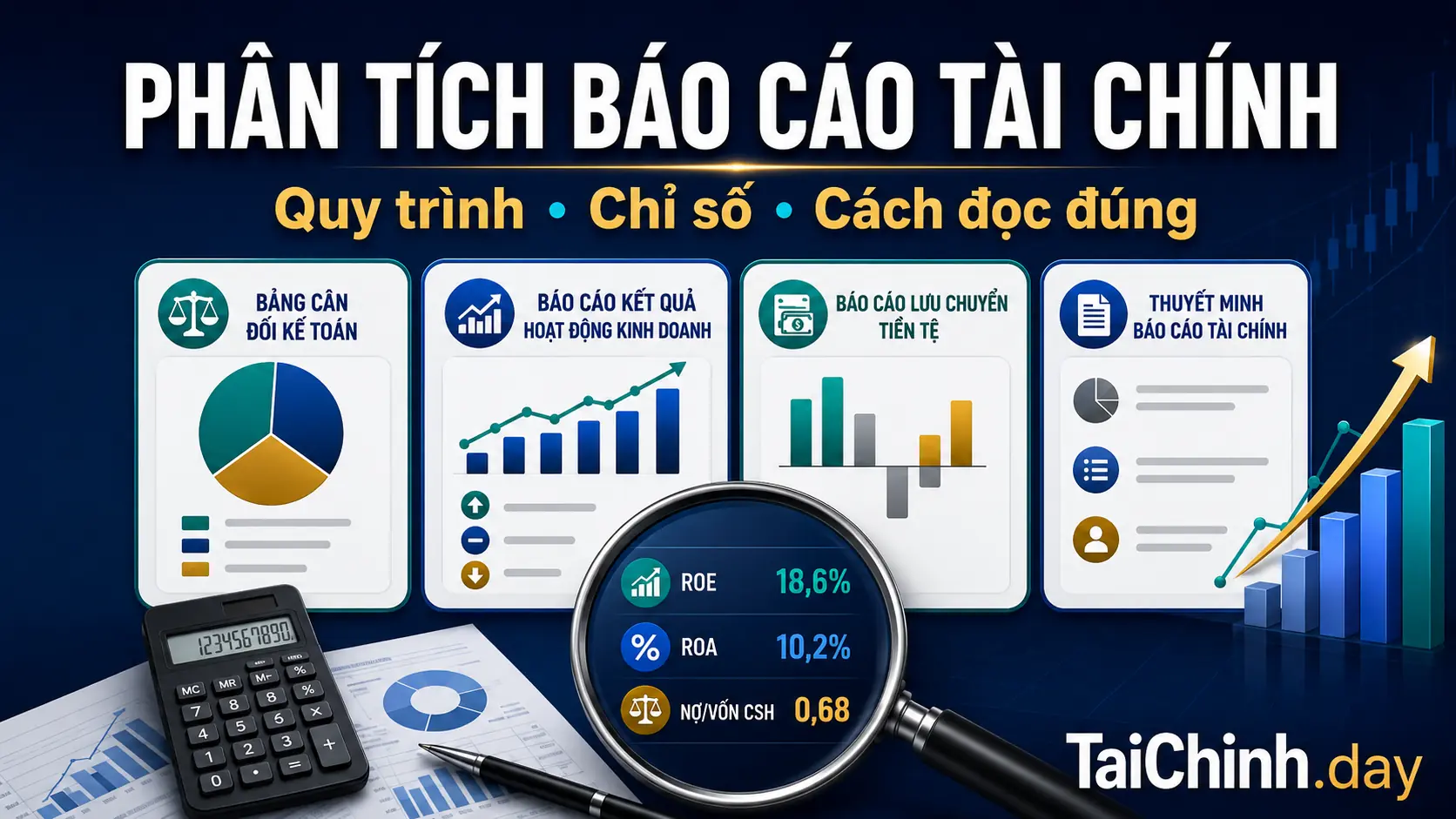Quy trình phân tích báo cáo tài chính doanh nghiệp toàn diện