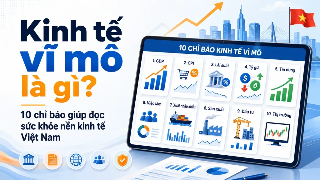 Kinh tế vĩ mô Việt Nam qua 10 nhóm chỉ báo quan trọng