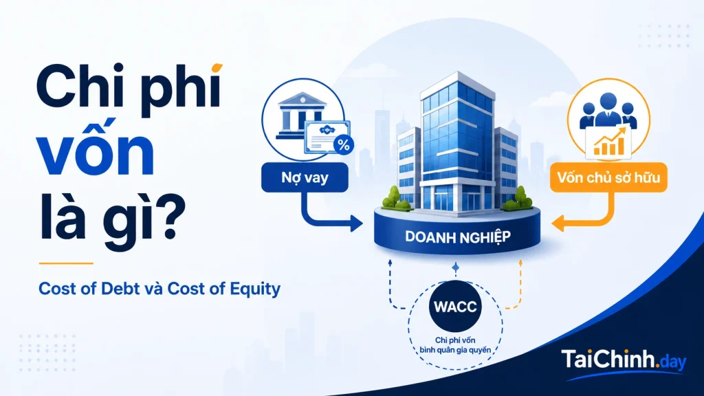 Chi phí vốn là gì - Cost of Debt và Cost of Equity