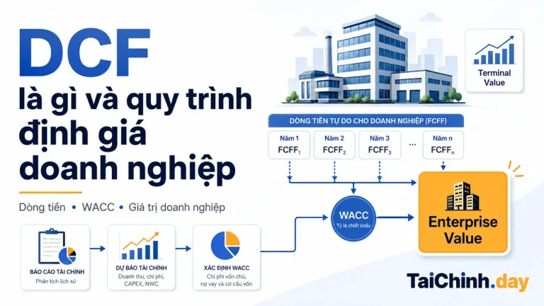 DCF là gì và quy trình định giá doanh nghiệp