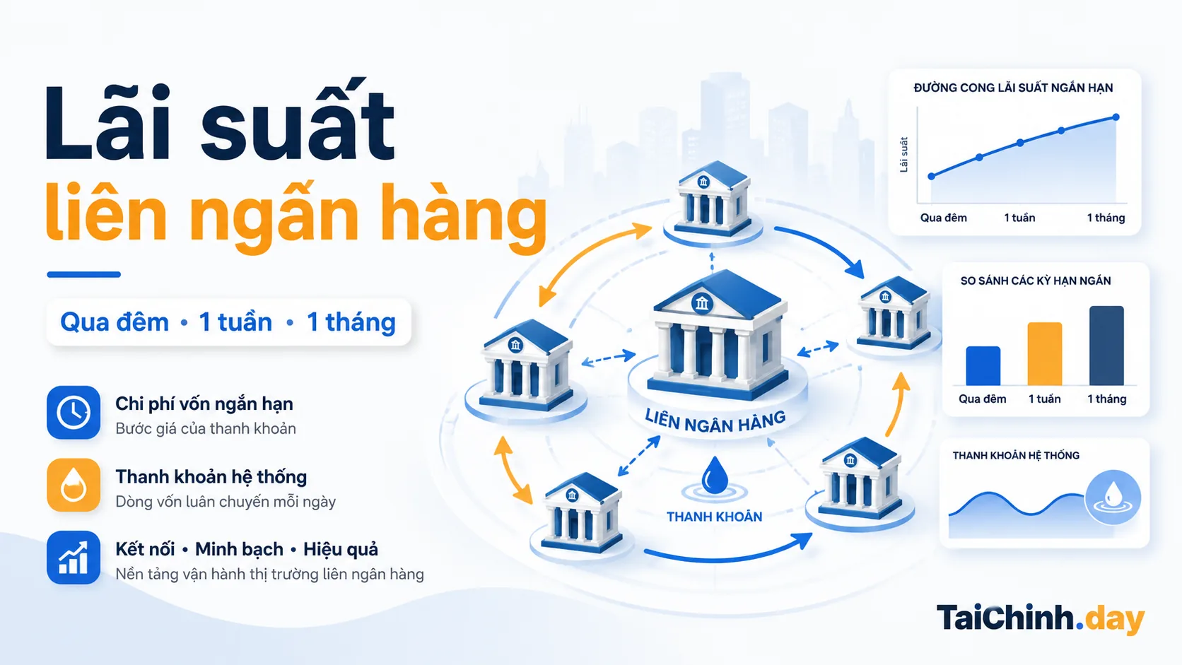 Dashboard lãi suất liên ngân hàng và thanh khoản ngân hàng