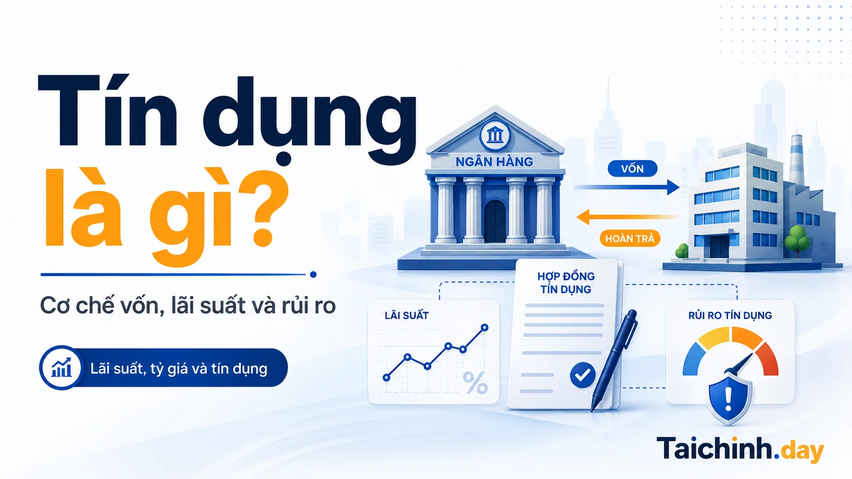 Sơ đồ tín dụng và cơ chế cấp vốn trong nền kinh tế